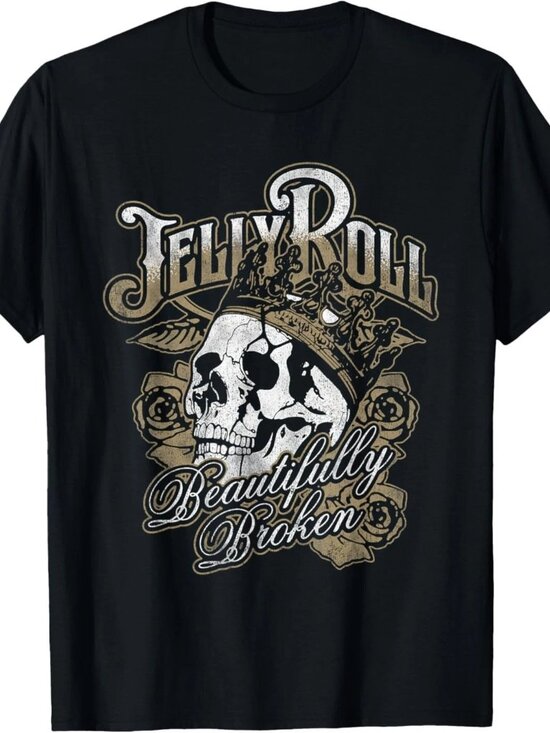Posh M Other - Jelly Roll - Beautifully Broken Unisex T-Shirt 187